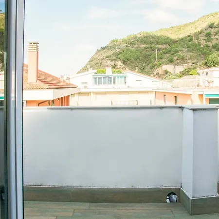 009 - Attico Sant'anna Vista Mare 150m Dalla Spiaggia Con Terrazza Privata * Sestri Levante